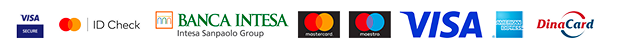 Plaćanje i bezbednost: Visa Secure, Mastercard ID Check, Banca Intesa, Mastercard, Maestro, Visa, American Express, DinaCard