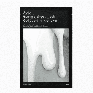 Gummy Sheet Mask Collagen Milk Sticker