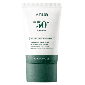 Heartleaf Silky Moisture Sunscreen 50ml