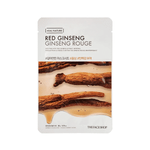 Real Nature Red Ginseng Face Mask