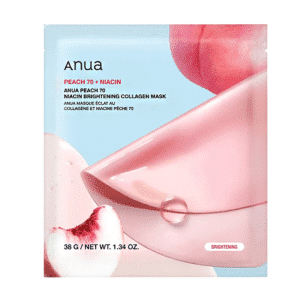 Peach 70 Niacin Brightening Collagen Mask 1ea