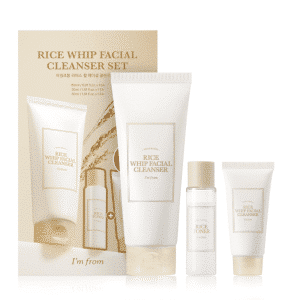 Rice Whip Facial Cleanser Set 3 pcs