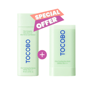 1+1 Tocobo Cica Calming Sun Serum & Sun Stick