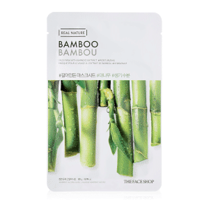 Real Nature Face Mask With Bamboo Extract