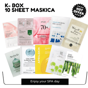 K BOX- Enjoy your SPA day! Kutija sa 10 Sheet maskica
