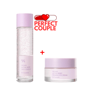 Perfect Couple! Vegan Active Berry Firming Eye Cream + Vegan Active Berry First Essence