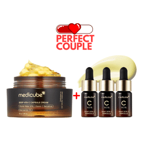 Perfect Couple! Deep Vita C Capsule Cream + Vita C Ampoule set
