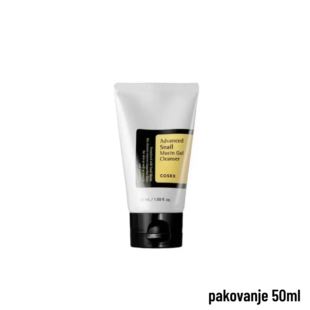 COSRXAdvanced Snail Mucin Power Gel Cleanser 50ml-1