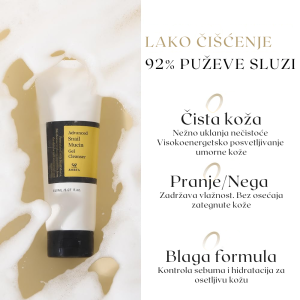 COSRXAdvanced Snail Mucin Power Gel Cleanser 50ml-6