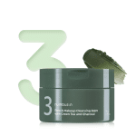 No.3 Pore & Makeup Cleansing Balm With Green Tea And Charcoal 85g