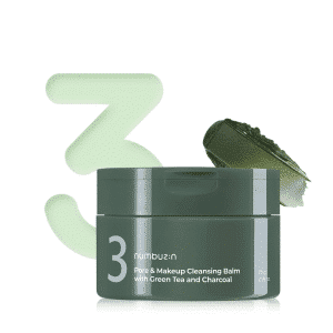 No.3 Pore & Makeup Cleansing Balm With Green Tea And Charcoal 85g