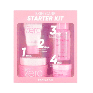Clean It Zero Starter Kit (Foam Cleanser/Original Cleansing Balm/Toner/Cream)