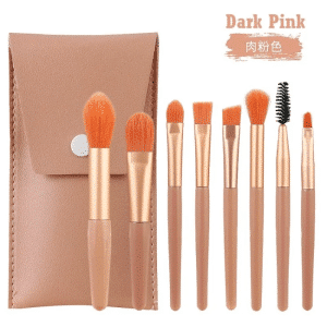 Makeup Brush Set #Dark Pink