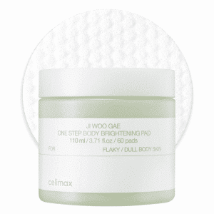Jiwoogae One Step Body Brightening Pad (60 pads / 110ml) (22AD)