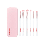 Pink Pocket Eye Brush Set 6 pcs