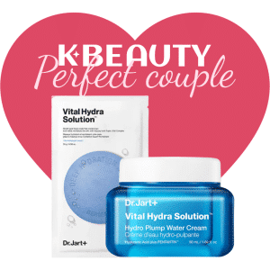 Perfect Couple! Vital Hydra Solution Hydro Plump Water Cream 50ml + Dermask Waterjet Vital Hydra Solution 1ea