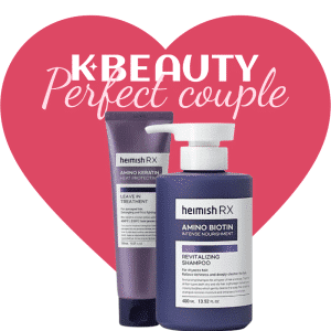 Perfect Couple! Rx Amino Keratin Heat Protecting Leave In Treatment 150ml + RX Amino Biotin Revitalizing Shampoo 400ml