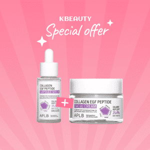 1+1 Collagen EGF Peptide Ampoule Serum 40ml & Collagen EGF Peptide Facial Cream 55ml