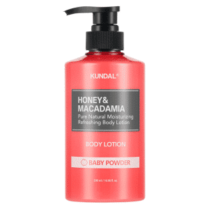 Honey & Macadamia Pure Body Lotion Baby Powder 500ml
