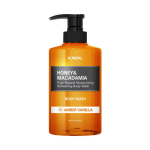 Honey & Macadamia Pure Body Wash Amber Vanilla 500ml