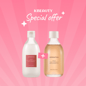 1+1 Grace Perfume Body Lotion Rose & Geranium 300ml & Grace Perfume Body Oil Rose & Geranium 100ml