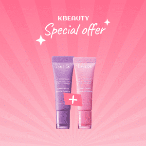 1+1 Lip Glowy Balm Gummy Bear & Lip Glowy Balm Sweet Candy