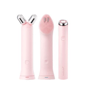 AGE-R Booster Pro Mini Plus Pink set za negu lica + Booster Cleanser Head + V Roller